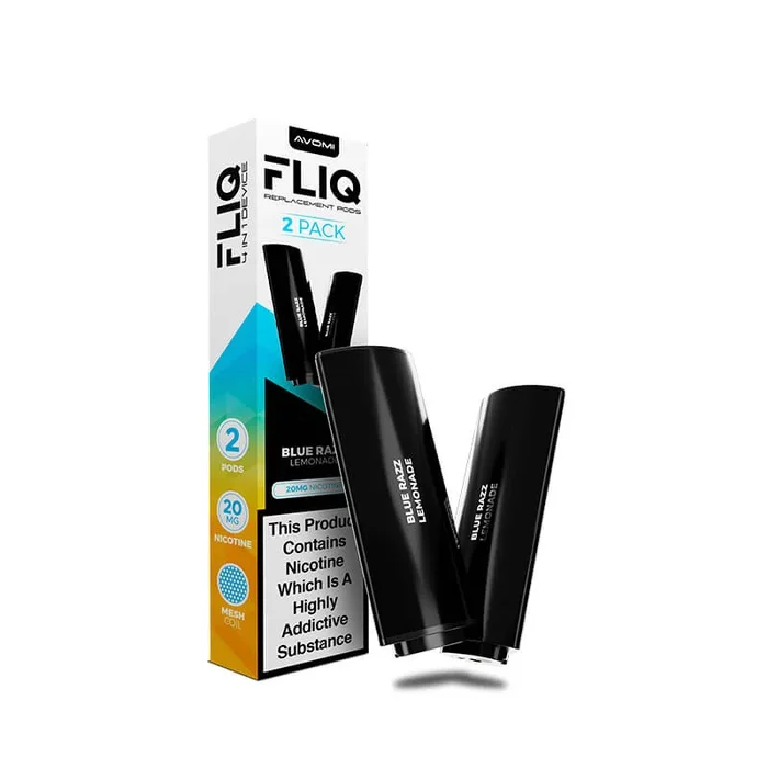 Avomi FLIQ Prefilled Vape Pods – Blue Razz Lemonade