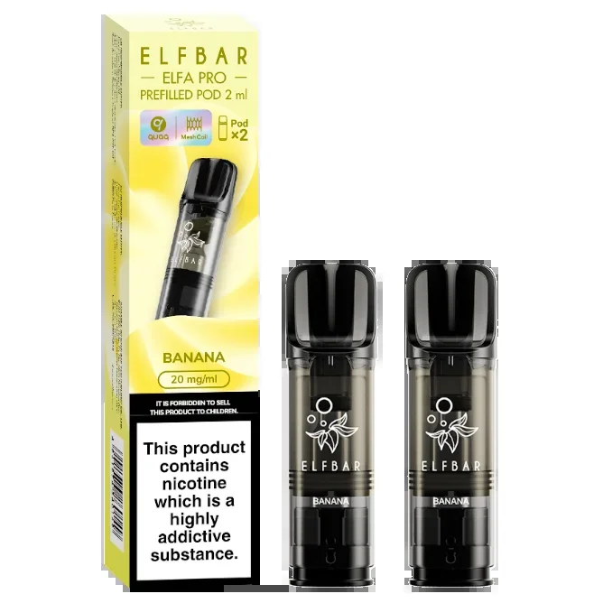 Banana Elfbar Elfa Pro Pods