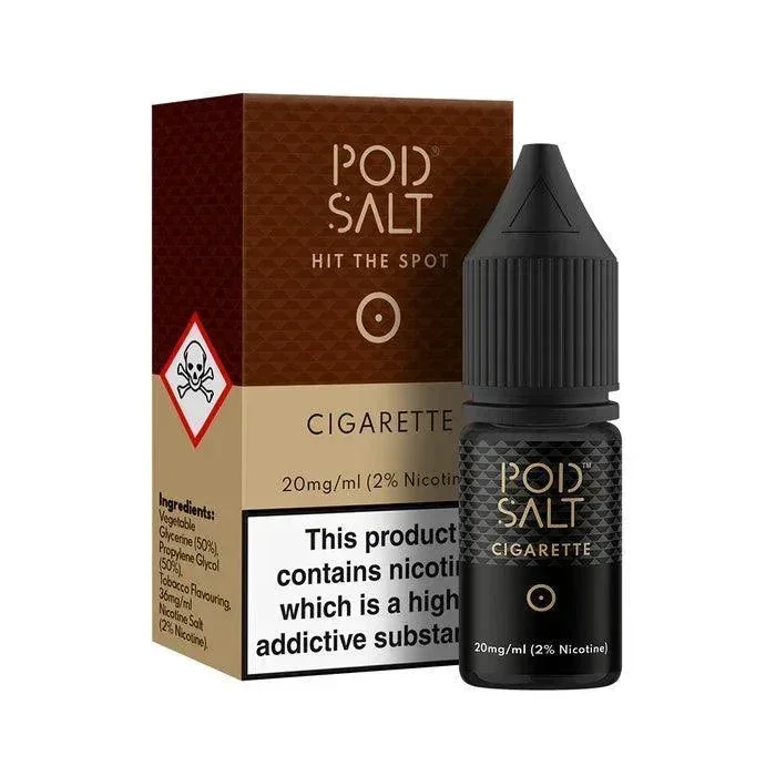 Cigarette Nic Salt By Pod Saltnic salts