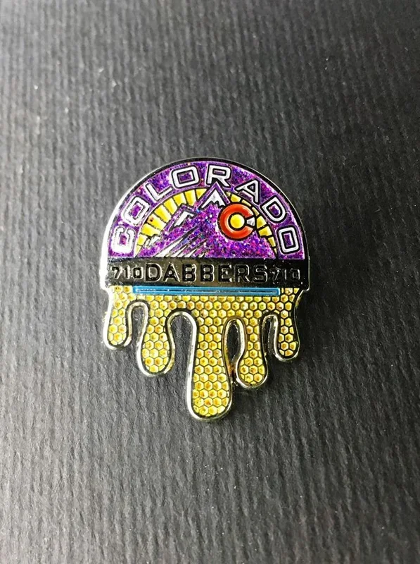 Colorado Dabbers Dabbin Dan Hat Pin