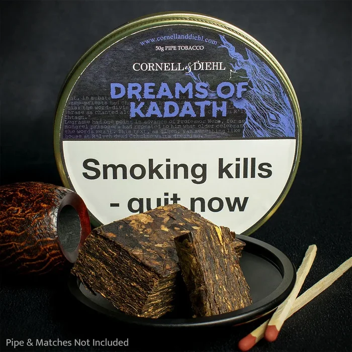 Cornell & Diehl Dreams of Kadath Plug Pipe Tobacco – 50g Tin
