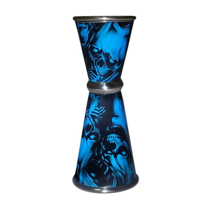 Designer Jigger – Tall Double-Sided 28ML by 56ML – BLUE EVIL