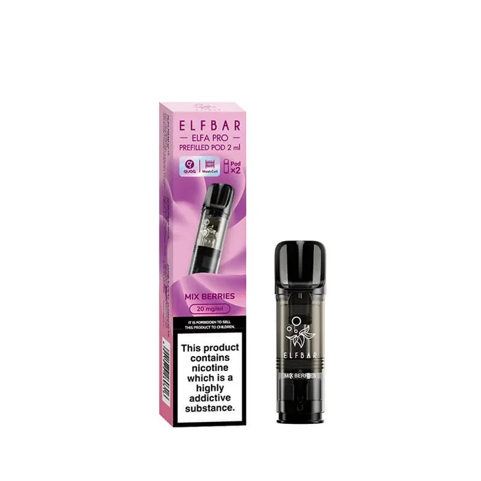 Elf Bar Elfa Pro Mix Berries Prefilled Pod 20mg – 2 Pack