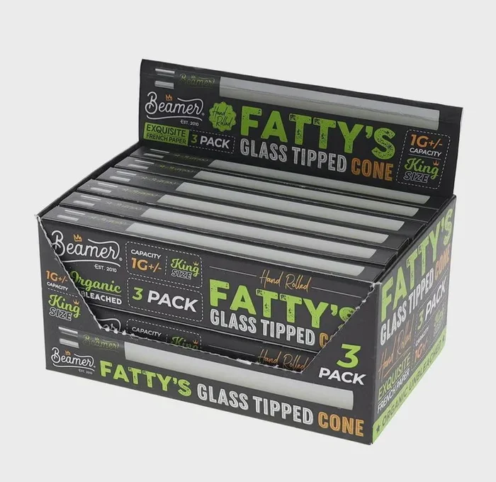 Fatty’s Glass Tipped Cones