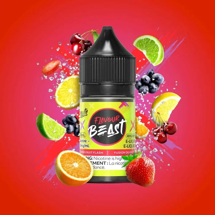 FLAVOUR BEAST SALT 10MG/ML-FLIPPIN’ FRUIT FLASH