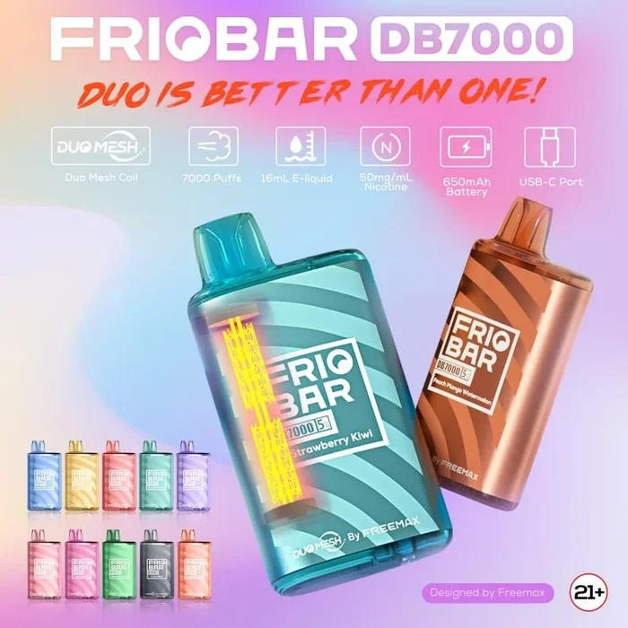 FRIOOOBAR DB7000 DISPOSABLE VAPE 5%
