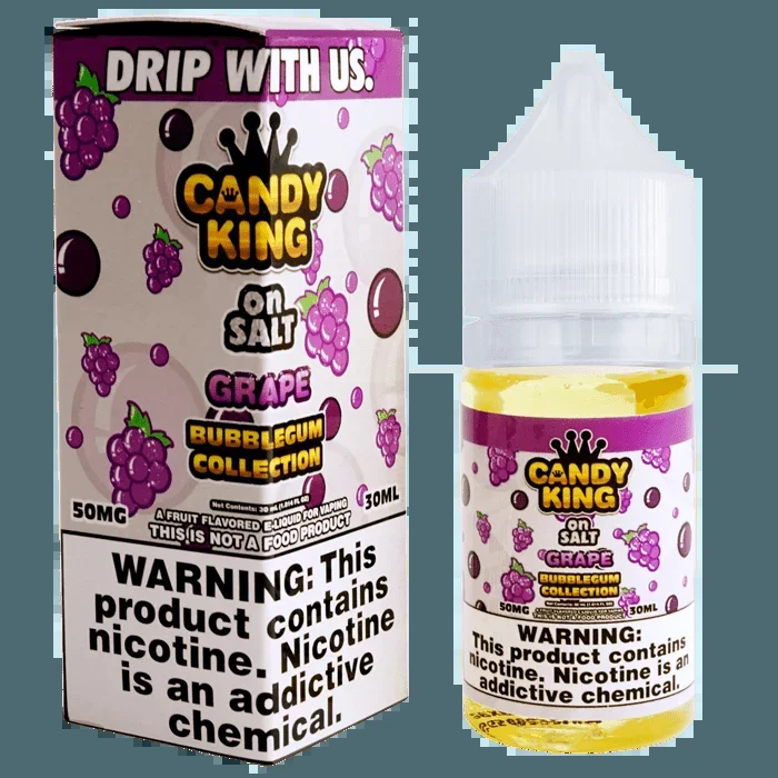 Grape Bubblegum Collection Salt Nic by Candy King (30ml)