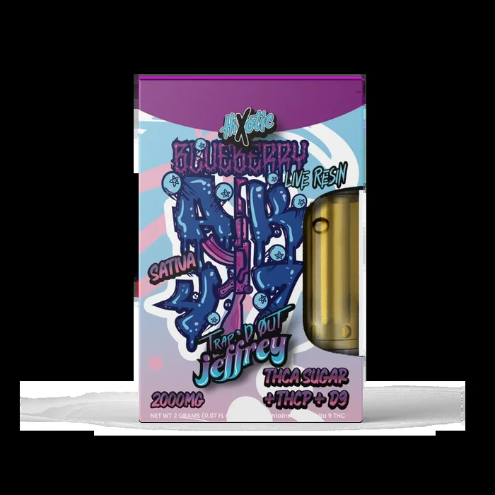 Hixotic Trap’d Out Jeffrey THC-A Cartridge 2g (5/Pack) [DROPSHIP]