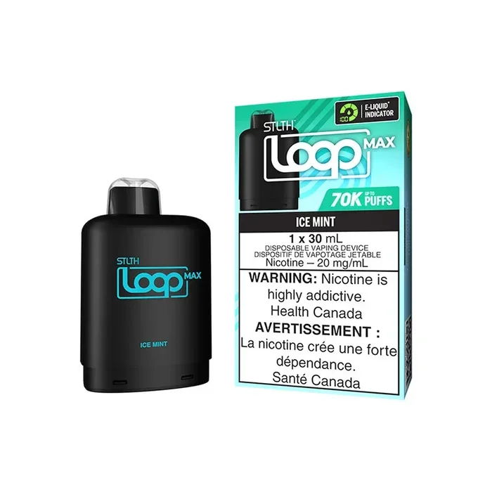 Ice Mint by Stlth Loop Max 70K – Closed Pod System [ON]
