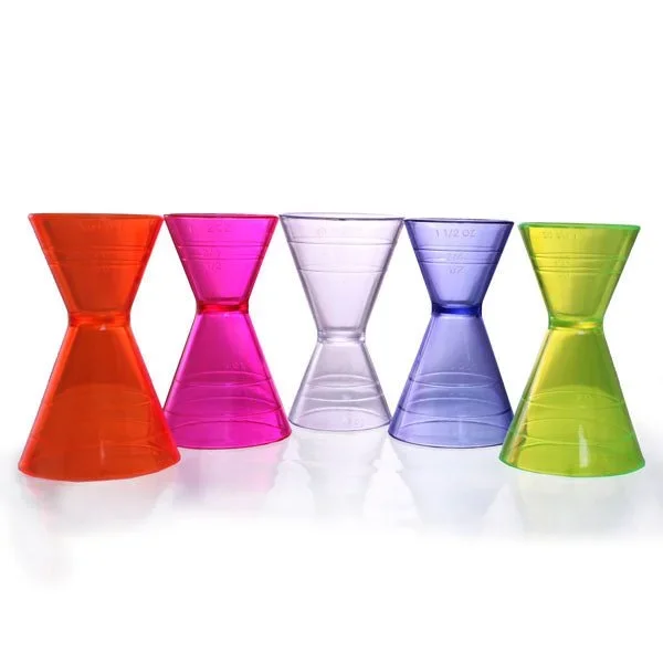 Jiggers – Plastic With Measuring Lines