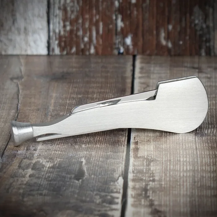 Pipe Shaped Pipe Tool – Chrome