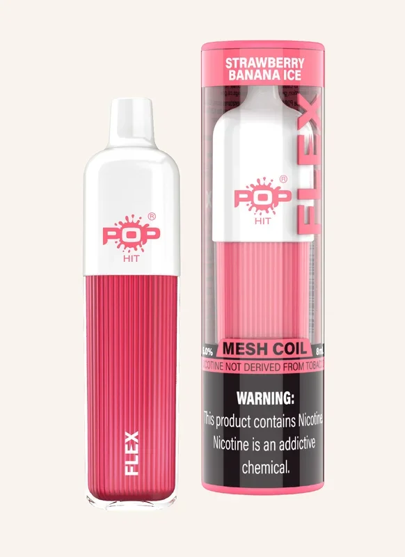 Pop Flex Disposable Device – Strawberry Banana Ice