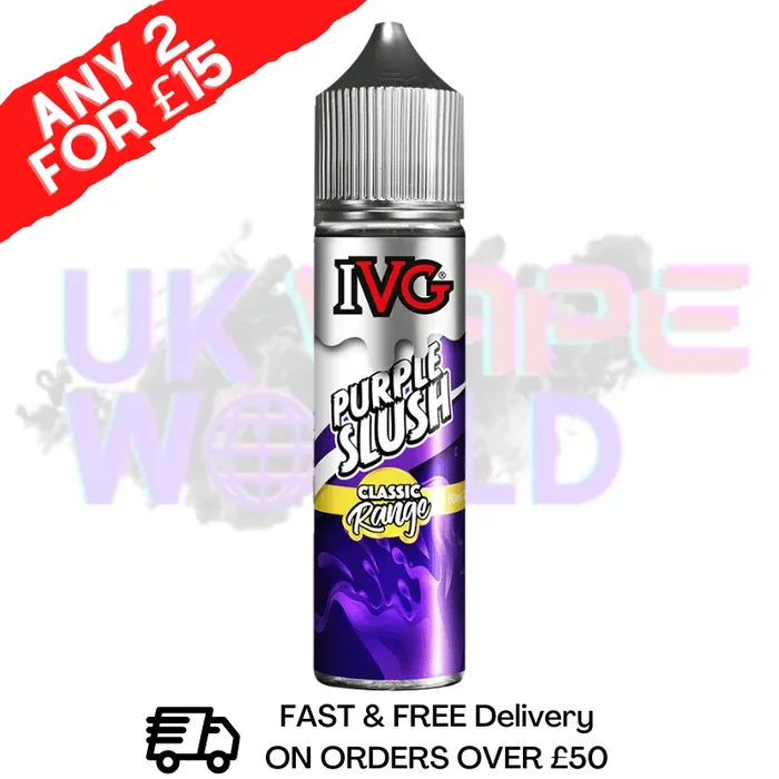 Purple Slush IVG Shortfill Juice 50ML Eliquid – CLASSICS RANGE