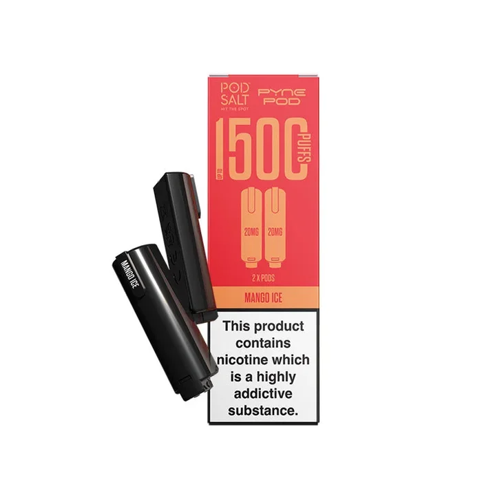 Pyne Pod 2in1 Mango Ice Prefilled Vape Pods – Pod Salt Edition