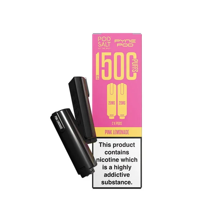Pyne Pod 2in1 Pink Lemonade Prefilled Vape Pods – Pod Salt Edition