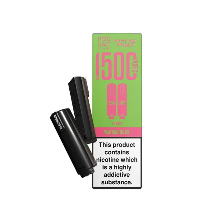 Pyne Pod 2in1 Watermelon Ice Prefilled Vape Pods – Pod Salt Edition