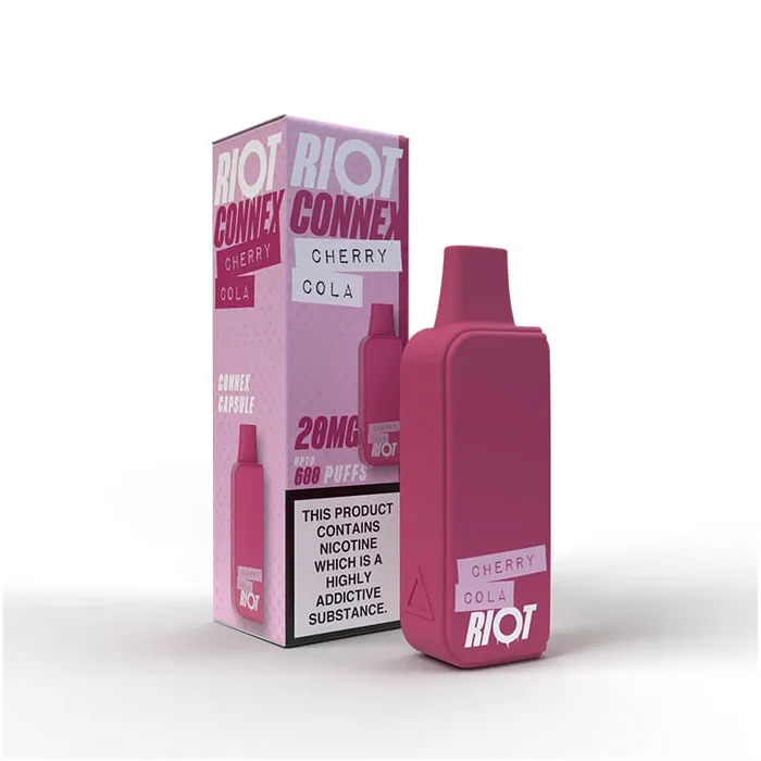 Riot Squad Connex Cherry Cola Prefilled Vape Pod – 1PK