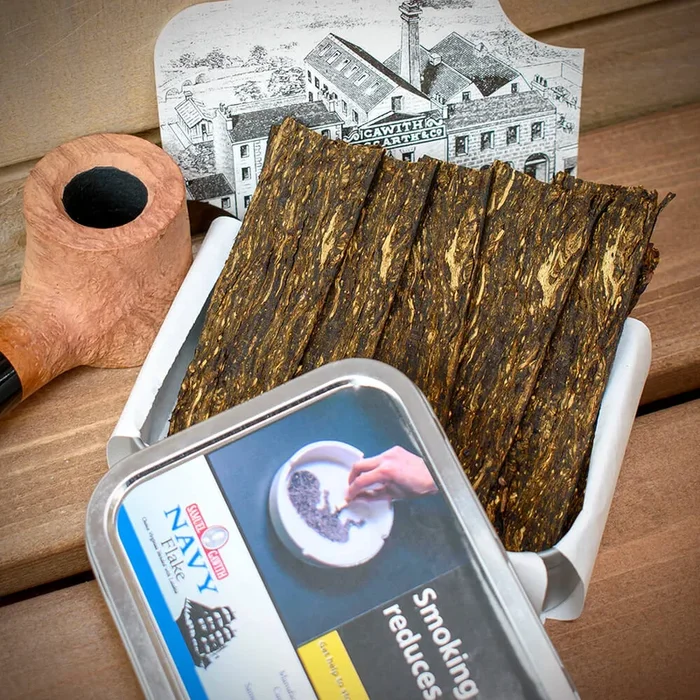 Samuel Gawith Navy Flake Pipe Tobacco – 50g Tin