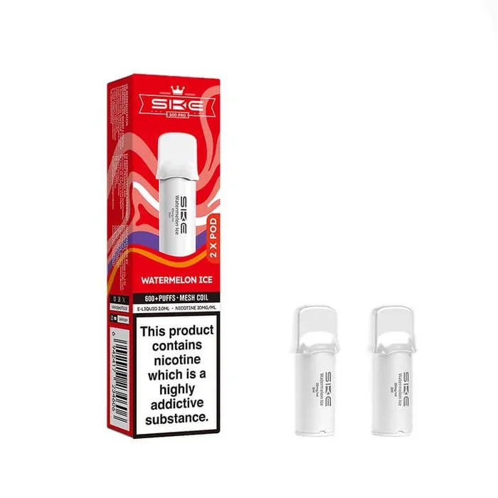 SKE Crystal Pro Watermelon Ice Prefilled Vape Pods 20mg – 2PK