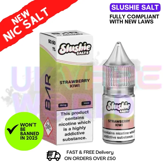 Slushie Salts Strawberry Kiwi E Liquid