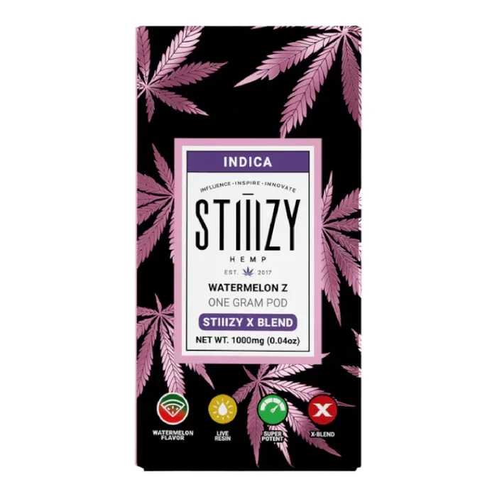 STIIIZY X-Blend 1 Gram Pod Premium Hemp Super Potent