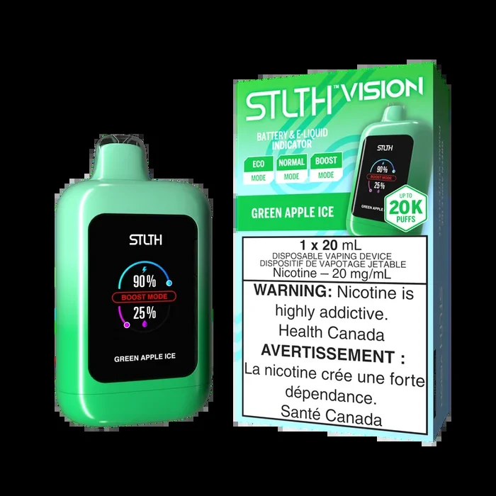 STLTH Vision 20K Green Apple Ice – 20mg