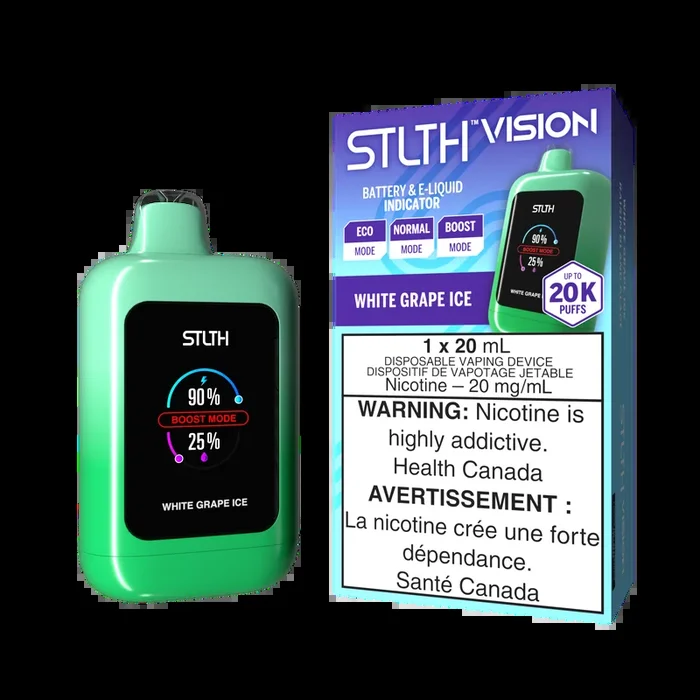 STLTH Vision 20K White Grape Ice – 20mg
