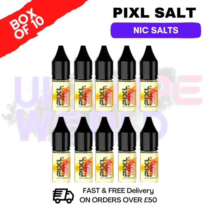 Triple Mango Pixl Nic Salt Box Of 10