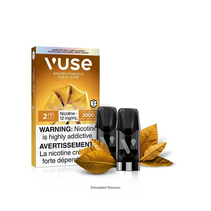 VUSE – GOLDEN TOBACCO 12MG/ML
